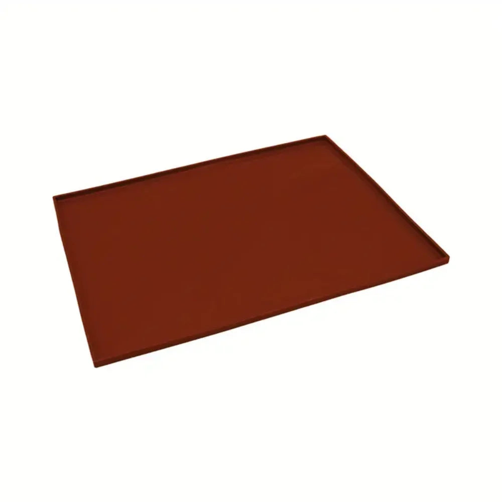 Reusable silicone baking mats for oven use
