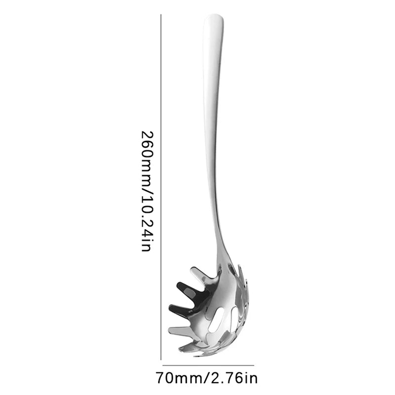 Multifunctional Stainless Steel Noodle Tool - Stainless steel spaghetti cooking utensil
