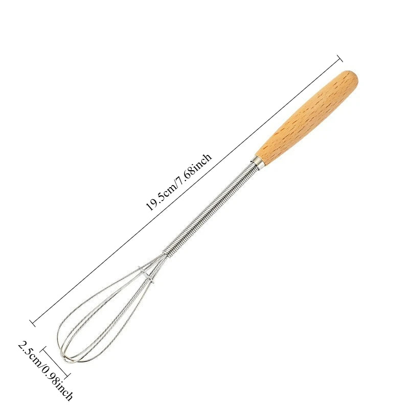 1pc Premium Stainless Steel Whisk egg beater kitchen tool