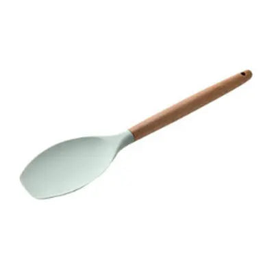 Wood handle silicone kitchen utensil set - Wood Handle Silicone Kitchen Tools