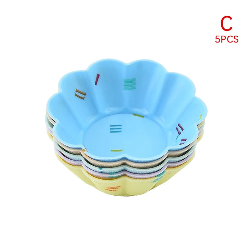 Silicone cake mold muffin cupcake set - Baking