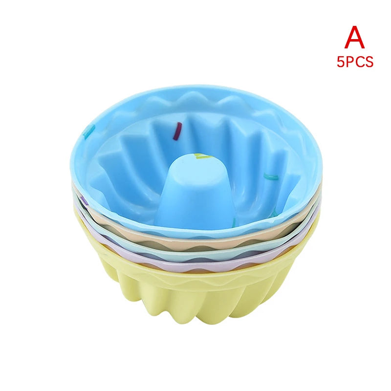 Silicone cake mold muffin cupcake set - Baking