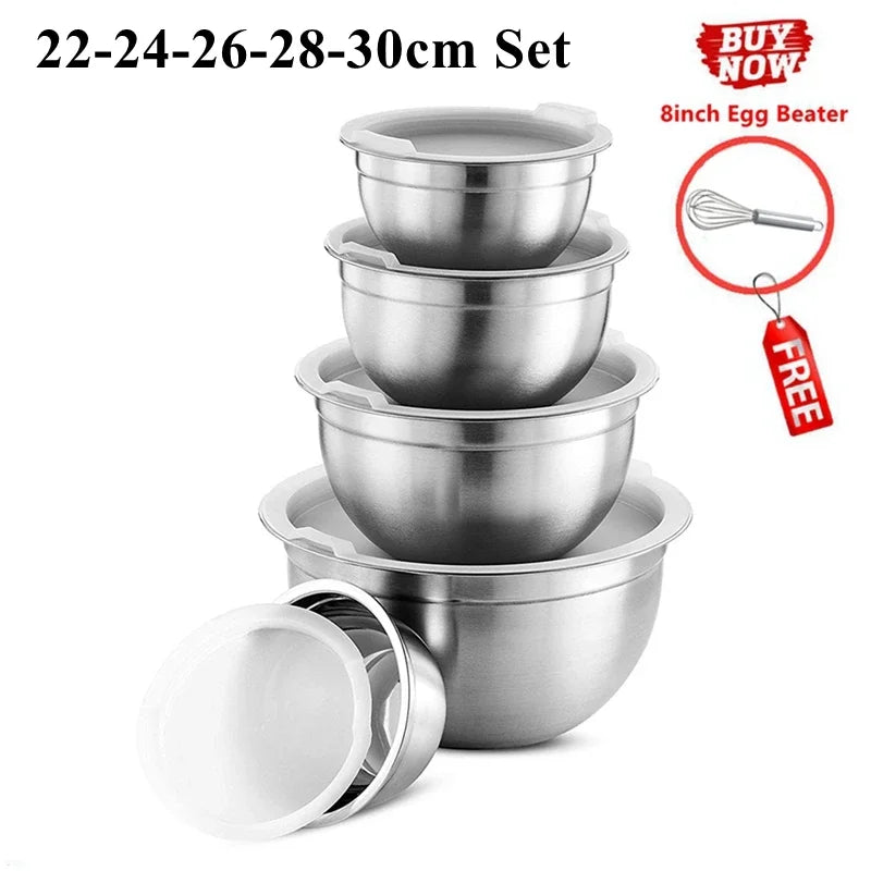 Stainless Steel Mixing Bowl Baking and cooking