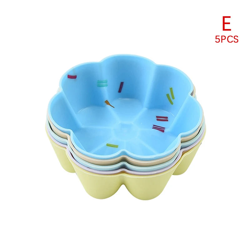 Silicone cake mold muffin cupcake set - Baking