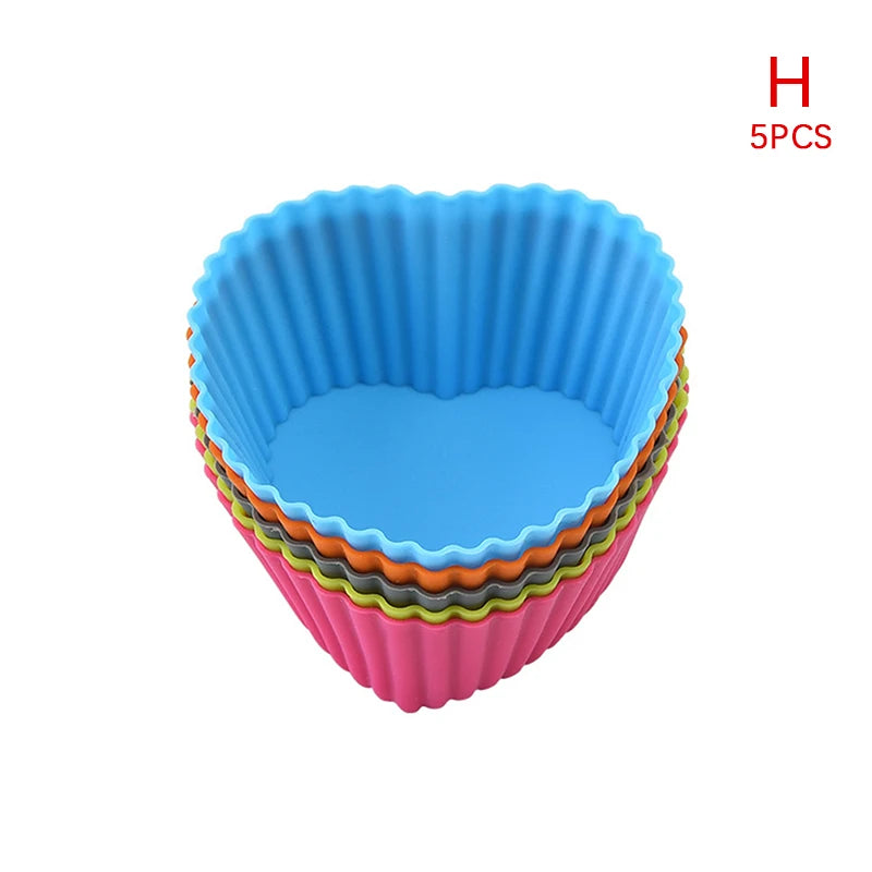 Silicone cake mold muffin cupcake set - Baking