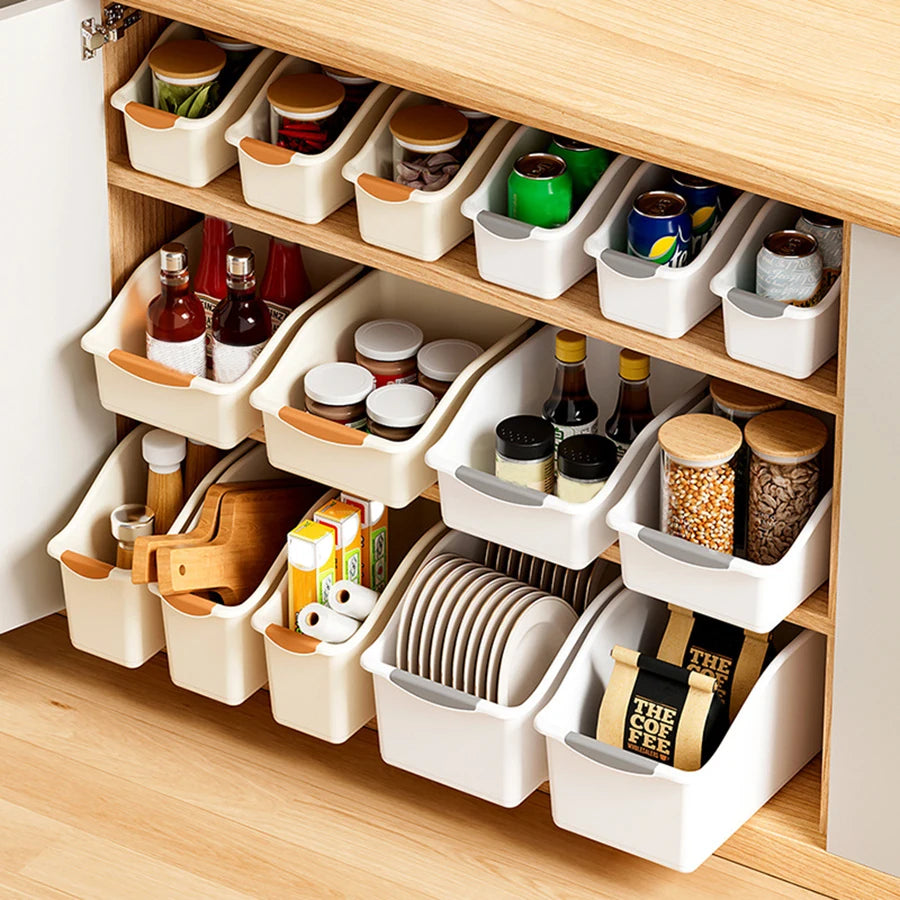 Kitchen cabinet storage organizer shelf rack