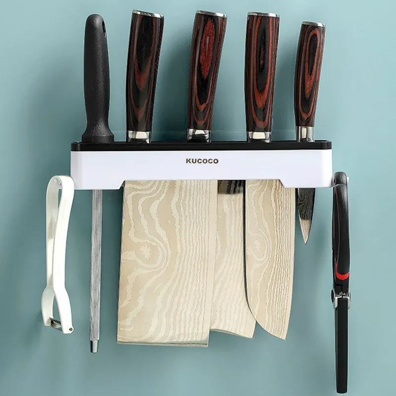Kitchen knife holder cutlery organizer rack
