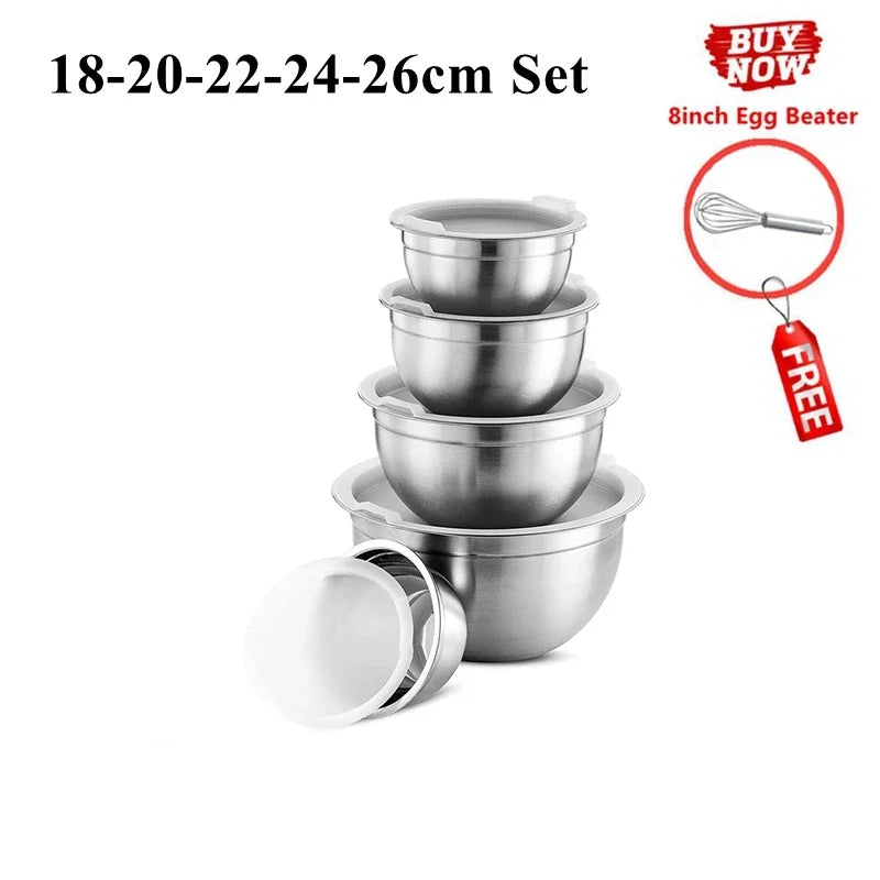 Stainless Steel Mixing Bowl Baking and cooking