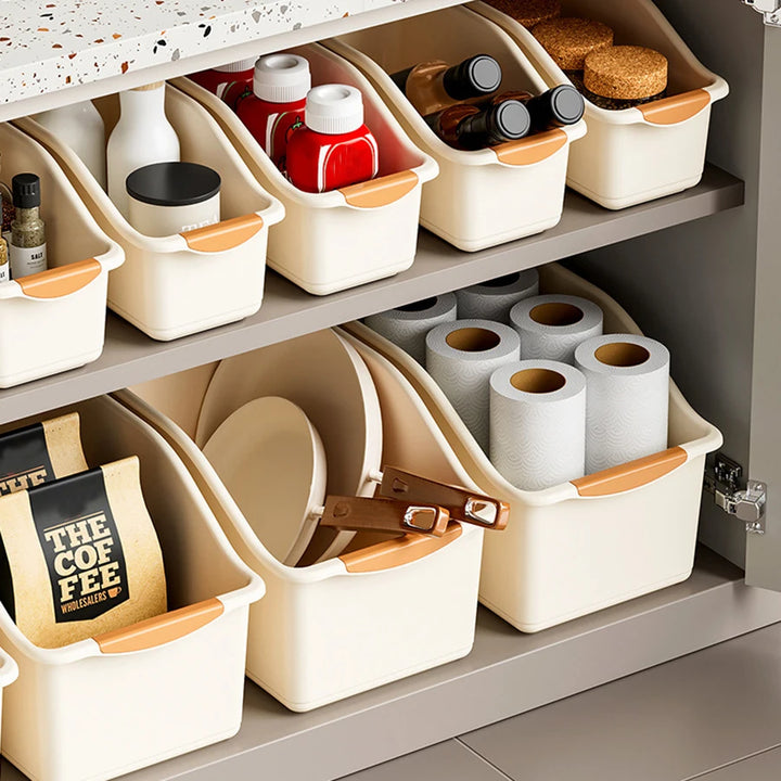 Kitchen cabinet storage organizer shelf rack