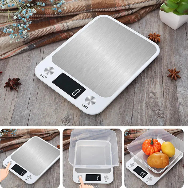 15kg digital kitchen scale with LCD display