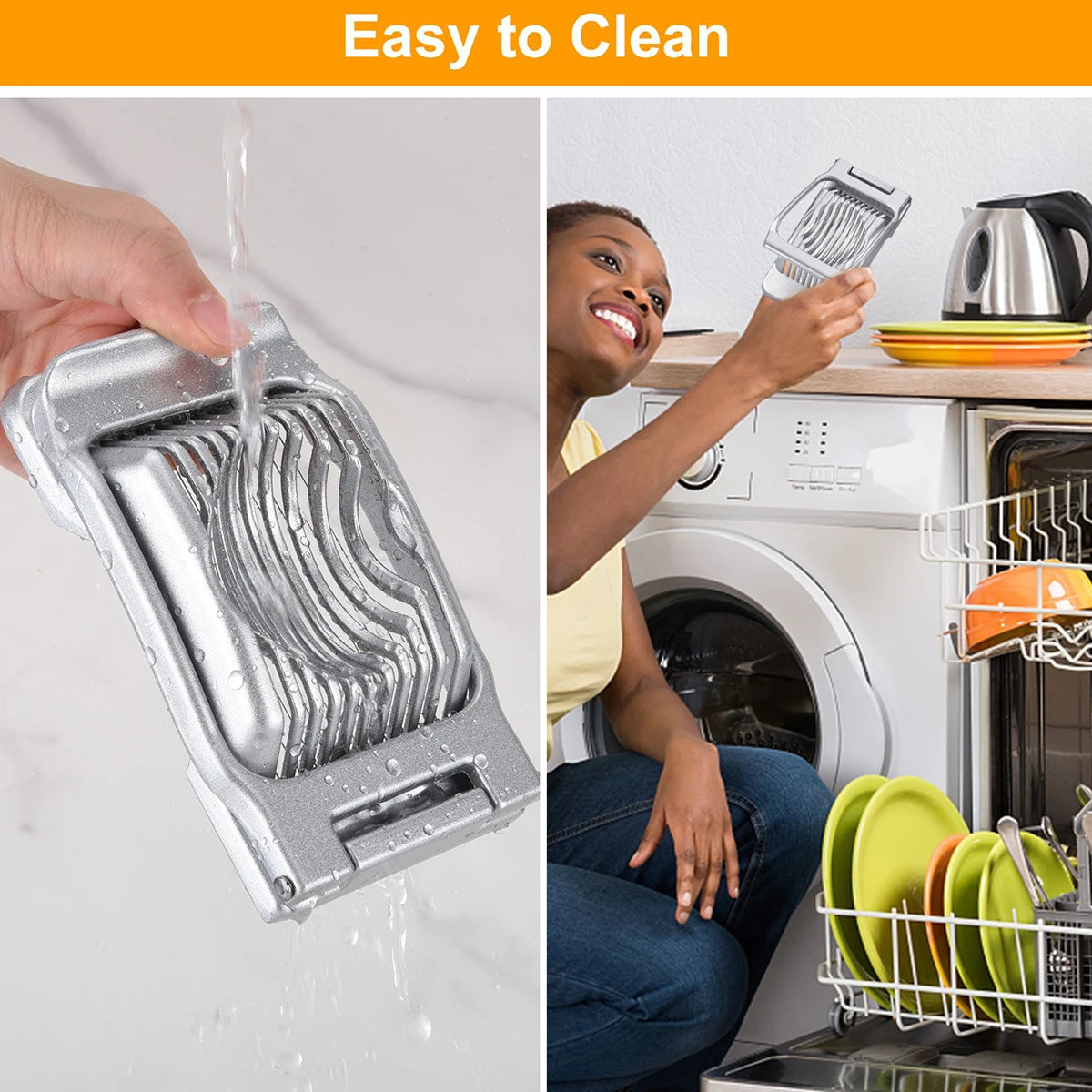 Egg Slicer Heavy Duty Aluminum Alloy