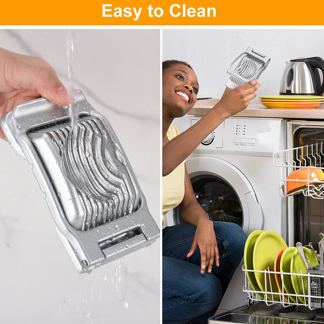 Egg Slicer Heavy Duty Aluminum Alloy