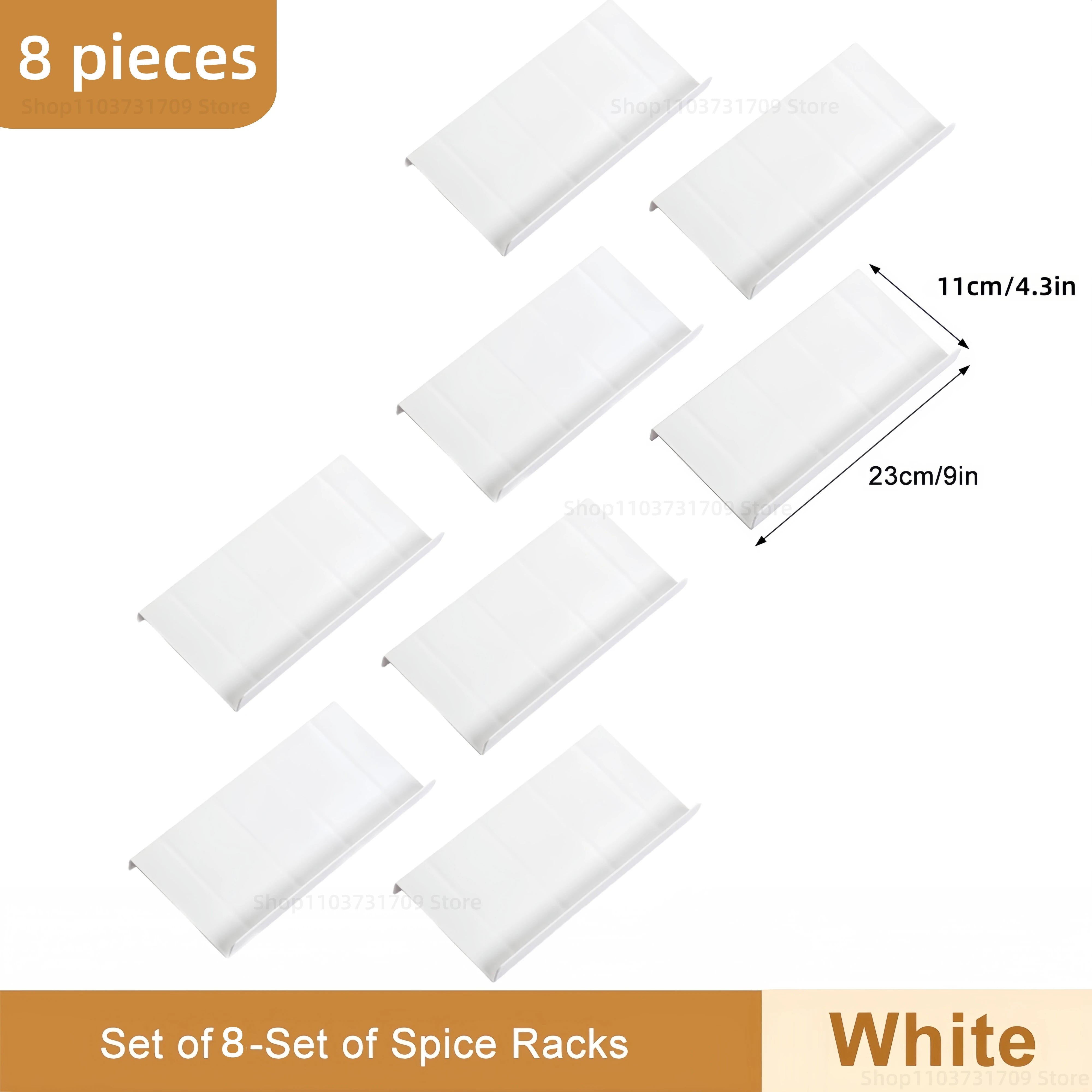 4-layer adjustable spice drawer organizer in kitchen