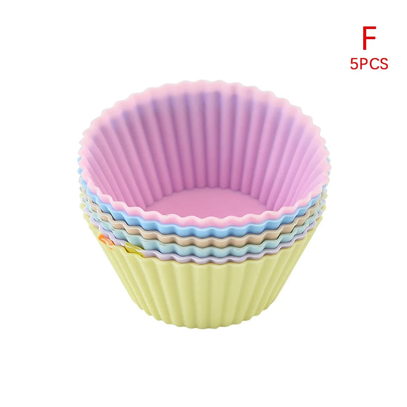 Silicone cake mold muffin cupcake set - Baking