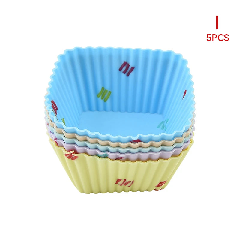 Silicone cake mold muffin cupcake set - Baking