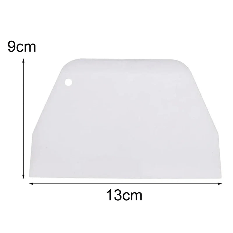 Multipurpose dough cutter bowl scraper kitchen tool