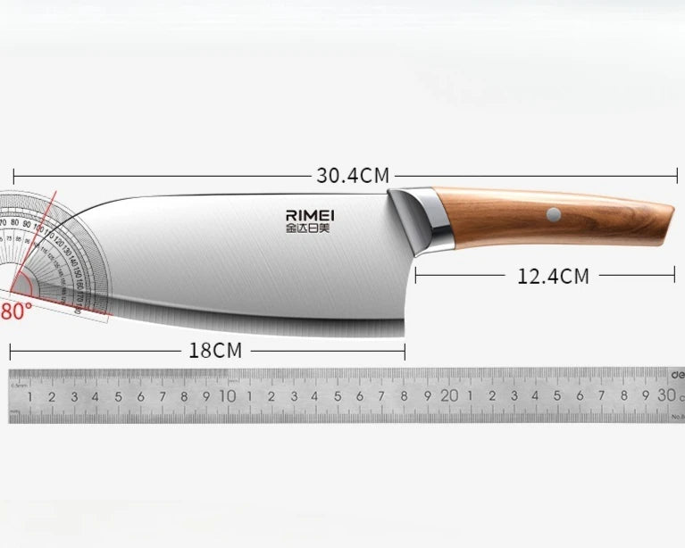 3-piece professional kitchen knife set stainless steel