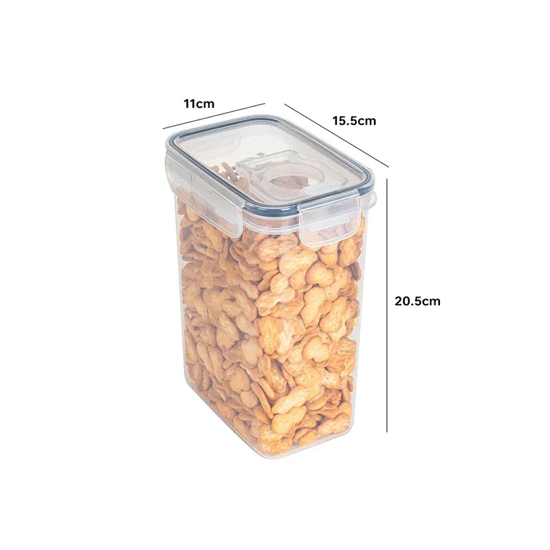 2L Airtight Cereal Storage Container - 2L compact storage capacity