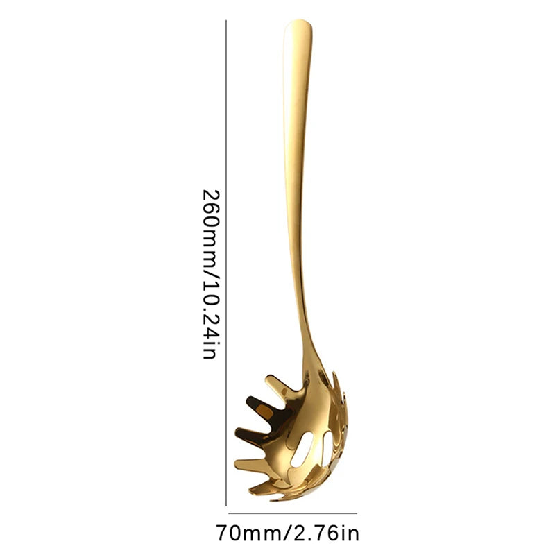 Multifunctional Stainless Steel Noodle Tool - Stainless steel spaghetti cooking utensil