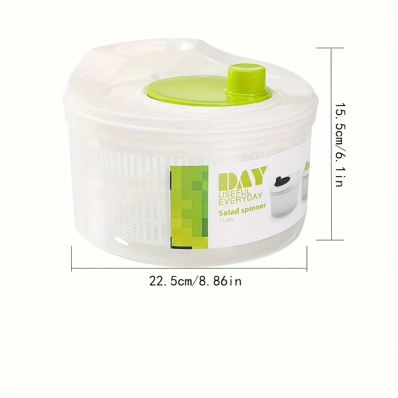 Multi-Functional Manual Salad Spinner