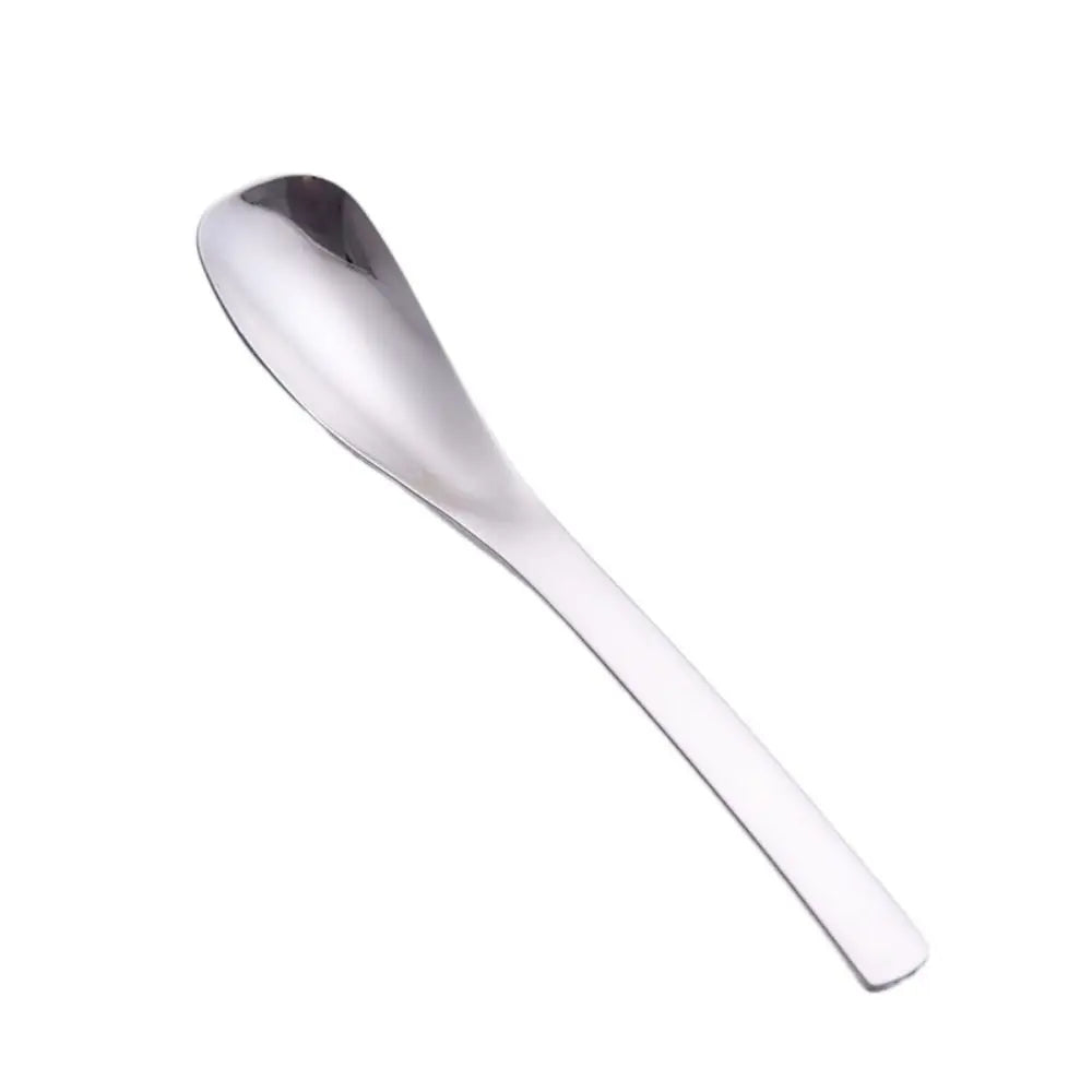 Stainless steel slotted spoon kitchen utensil