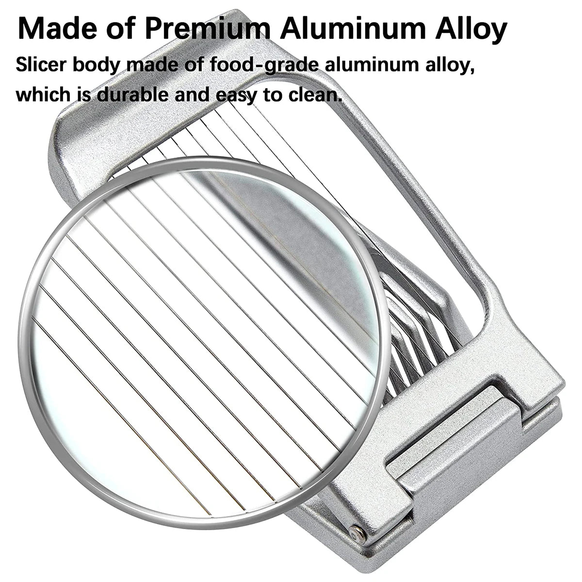 Egg Slicer Heavy Duty Aluminum Alloy