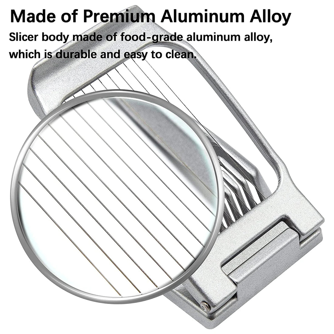 Egg Slicer Heavy Duty Aluminum Alloy