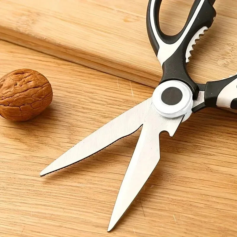 Multifunctional kitchen stainless steel scissors