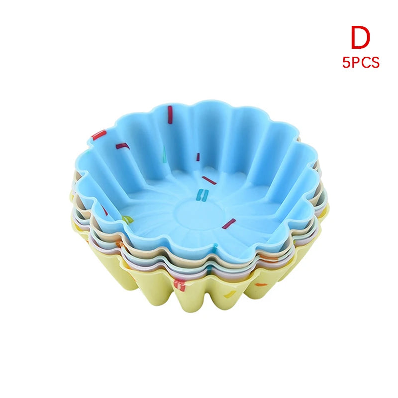 Silicone cake mold muffin cupcake set - Baking