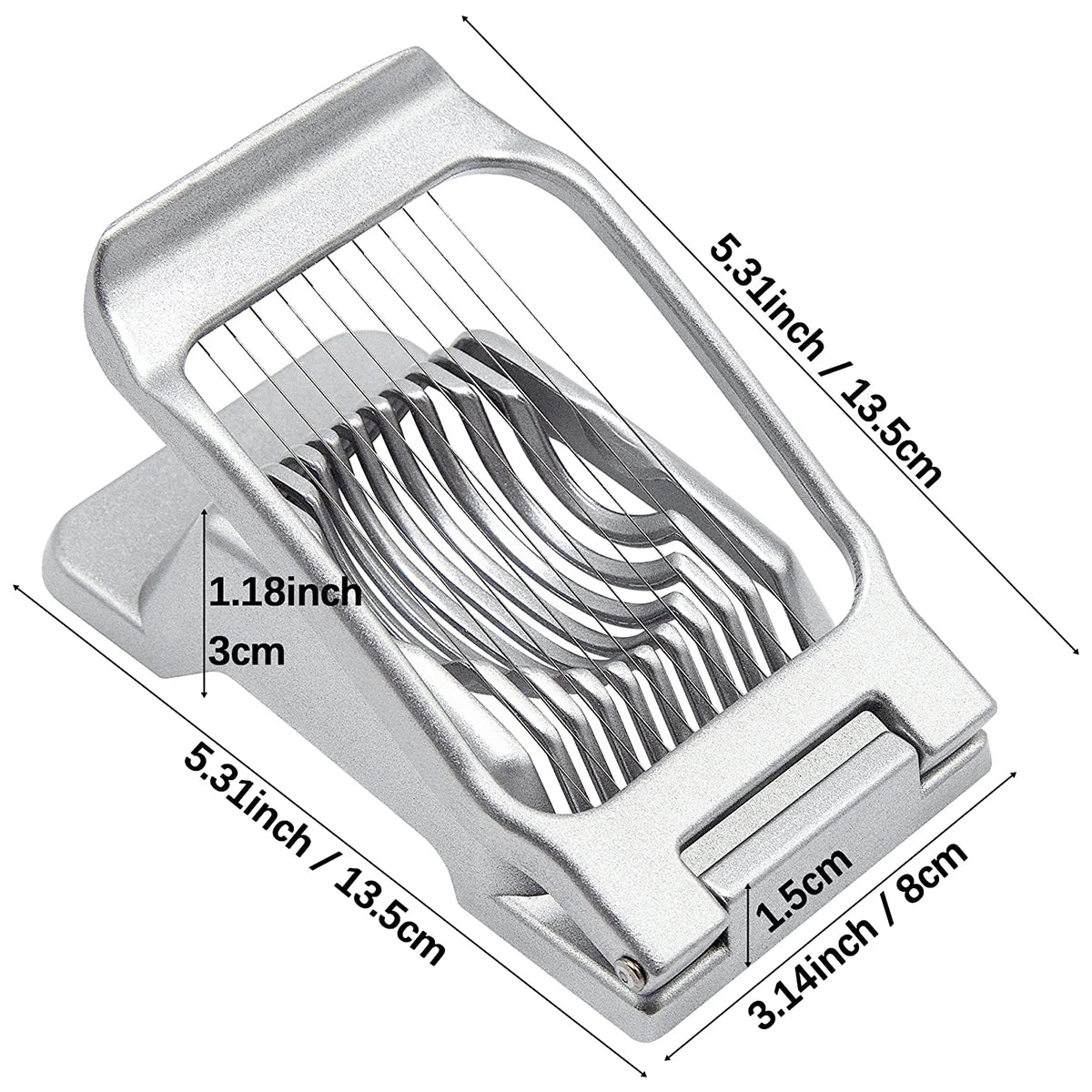 Egg Slicer Heavy Duty Aluminum Alloy