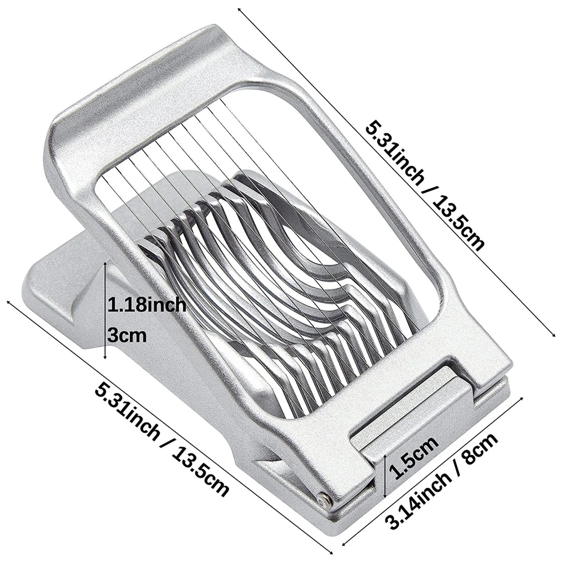 Egg Slicer Heavy Duty Aluminum Alloy
