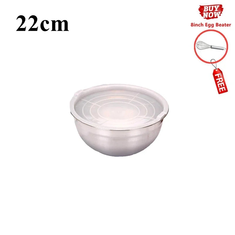 Stainless Steel Mixing Bowl Baking and cooking