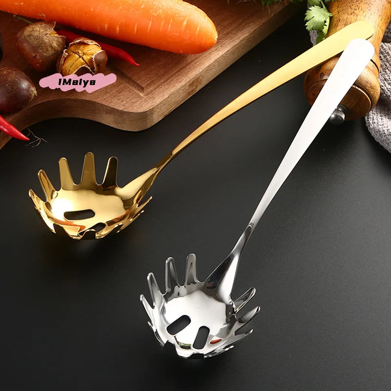 Multifunctional Stainless Steel Noodle Tool - Stainless steel spaghetti cooking utensil