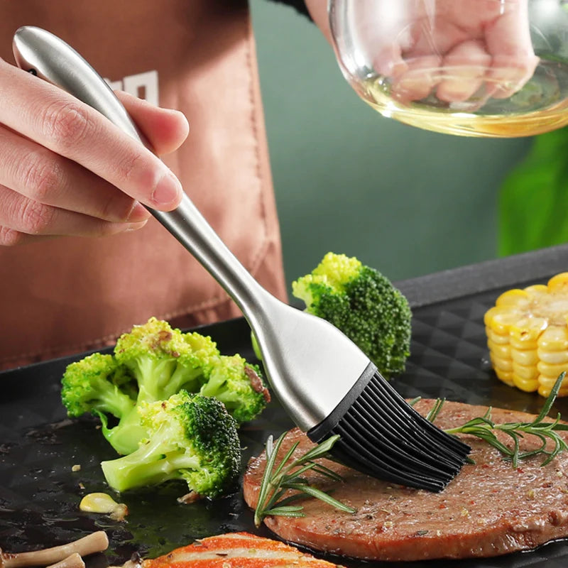 Silicone Kitchen Oil Brush Accessories - basting tool
