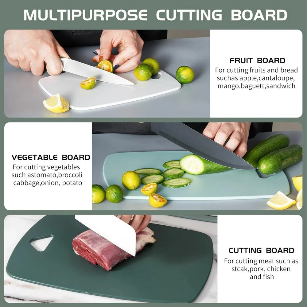 Multifunctional plastic cutting board kitchen tool