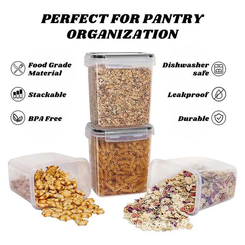 2L Airtight Cereal Storage Container - 2L compact storage capacity