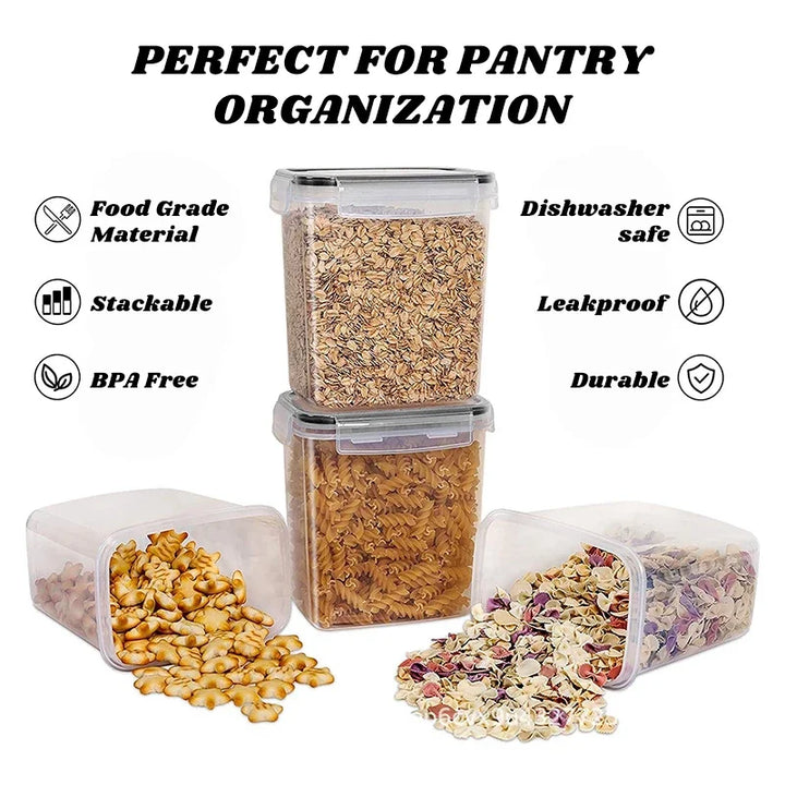 2L Airtight Cereal Storage Container - 2L compact storage capacity