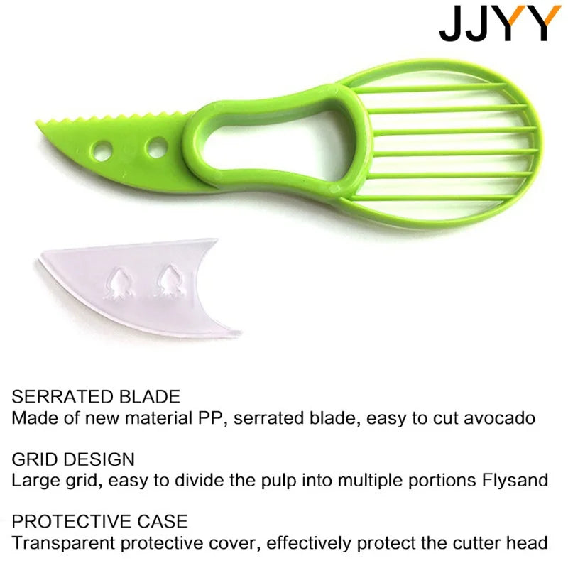 JJYY 3 in 1 avocado slicer kitchen gadget