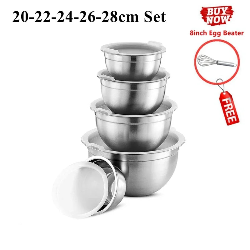 Stainless Steel Mixing Bowl Baking and cooking