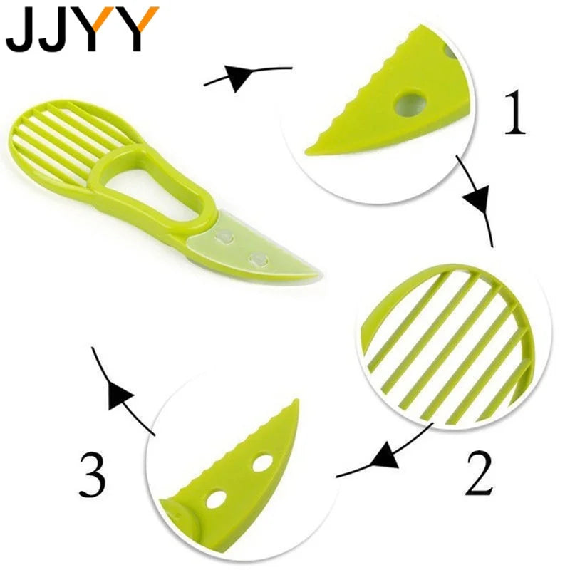 JJYY 3 in 1 avocado slicer kitchen gadget