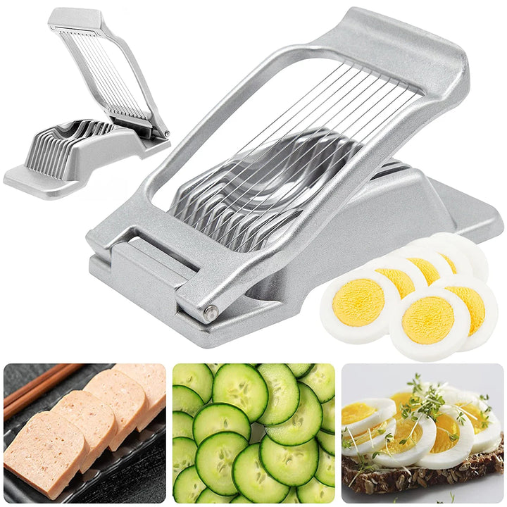 Egg Slicer Heavy Duty Aluminum Alloy