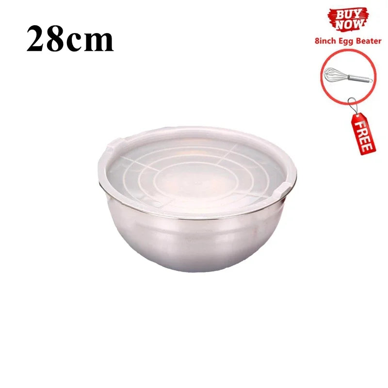 Stainless Steel Mixing Bowl Baking and cooking