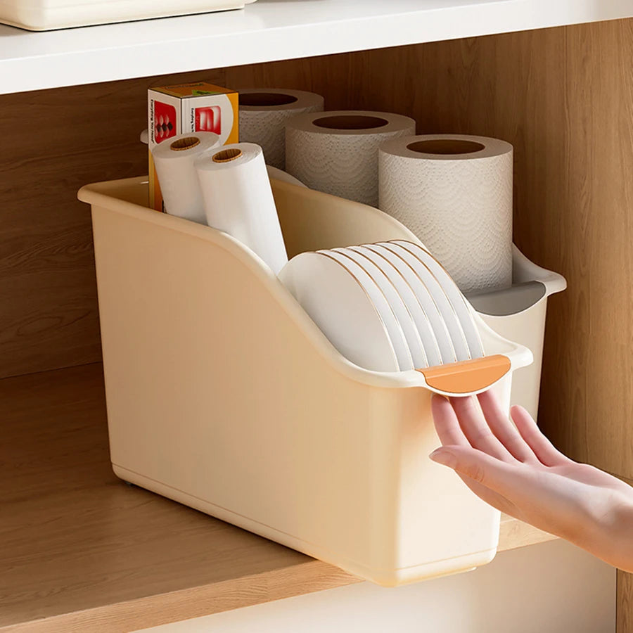 Kitchen cabinet storage organizer shelf rack