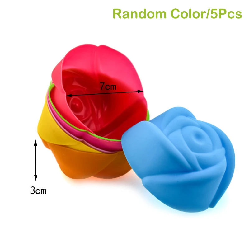 Silicone cake mold muffin cupcake set - Baking