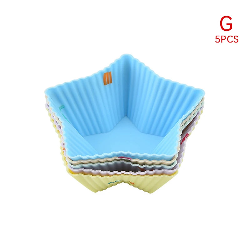 Silicone cake mold muffin cupcake set - Baking