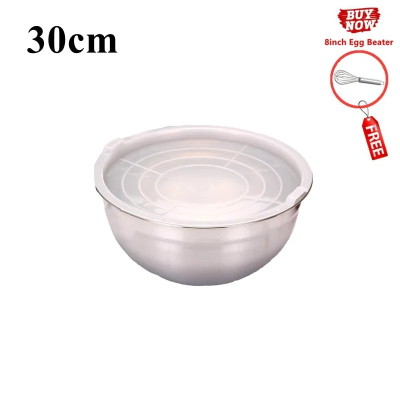 Stainless Steel Mixing Bowl Baking and cooking