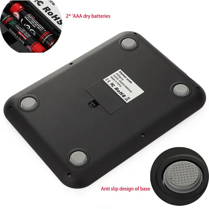 15kg digital kitchen scale with LCD display